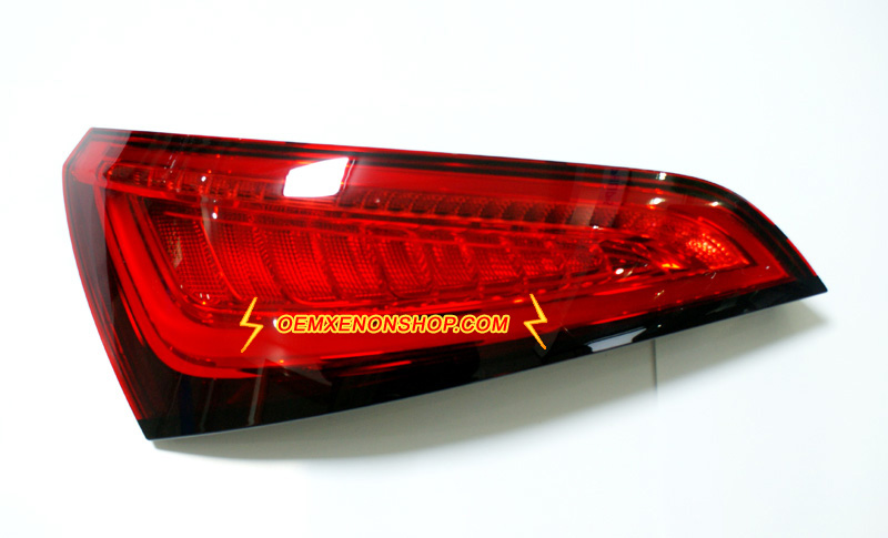 Audi Q5 OEM Standard Tail Lights upgrade To Original Factory LED Taillights Assembly 8R0945094D 8R0945094C