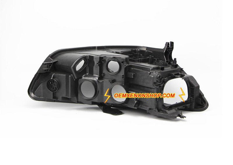 2012-2015 Audi A6 C7 S6 RS6 Headlight Black Back Plastic Body Housing Replacement