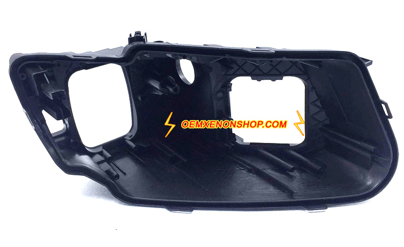 2010-2013 Audi Q5 Headlight Black Back Plastic Body Housing Replacement