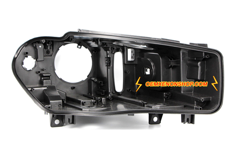 BMW X5 E70 Headlight Black Back Plastic Body Housing Replacement