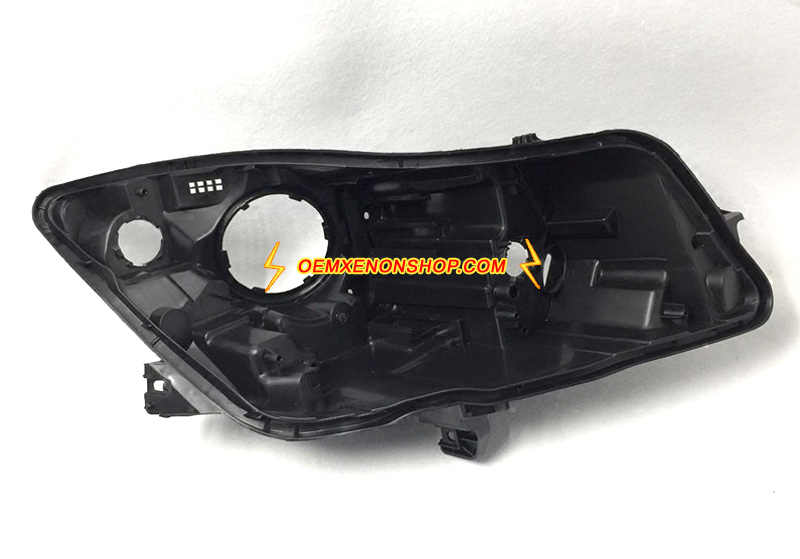 Buick Regal Insignia Xenon Headlight Black Back Plastic Body Housing Replacement