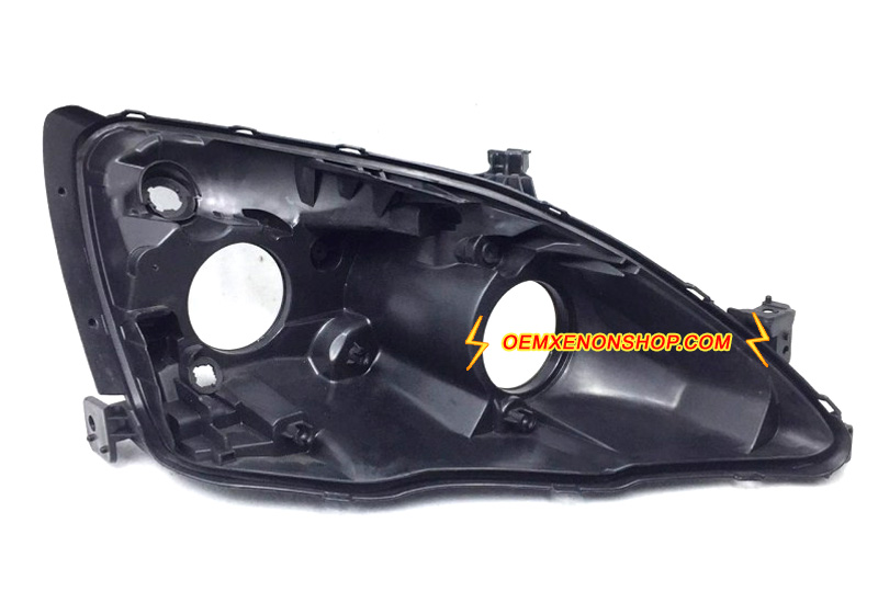 Honda Accord Gen7 Headlight Black Back Plastic Body Housing Replacement