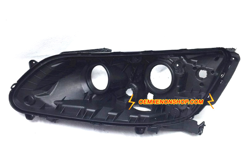 Honda Accord Gen9 Headlight Black Back Plastic Body Housing Replacement