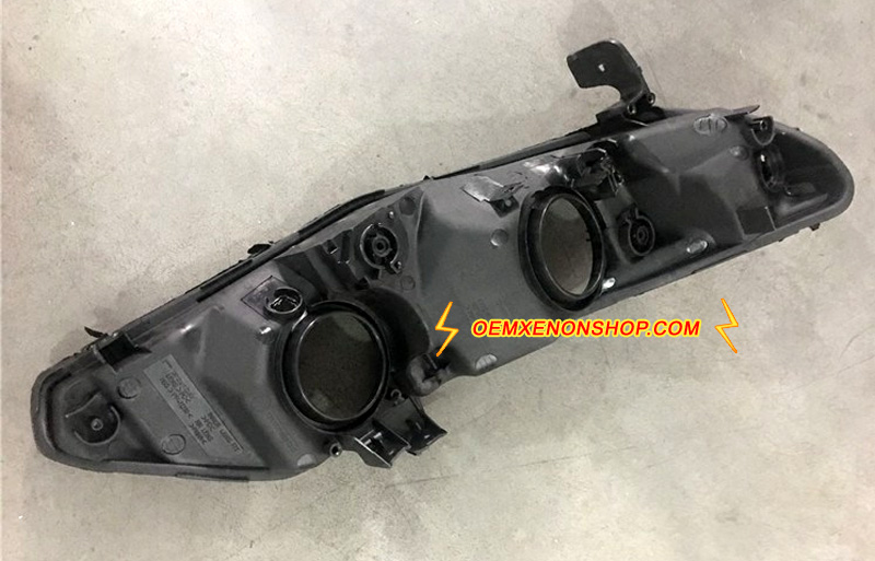 Honda Civic Gen8 Headlight Black Back Plastic Body Housing Replacement