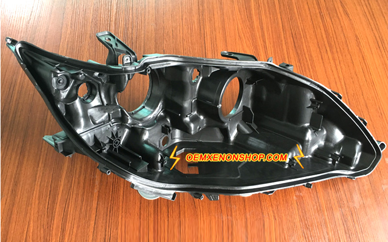 Lexus ES ES300 ES350 XV60 Headlight Black Back Plastic Body Housing Replacement