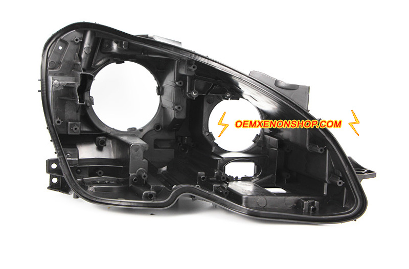 Mercedes-Benz C-Class W204 Headlight Black Back Plastic Body Housing Replacement