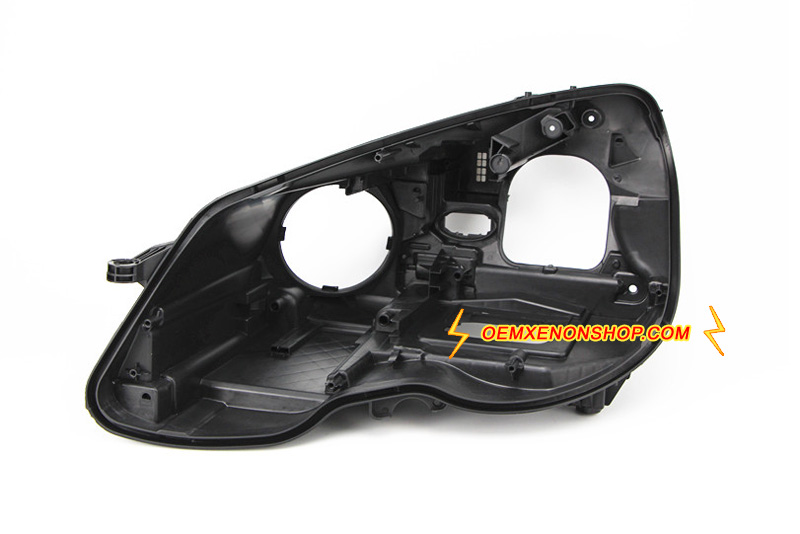 Mercedes-Benz E-Class W212 LED Headlight Black Back Plastic Body Housing Replacement