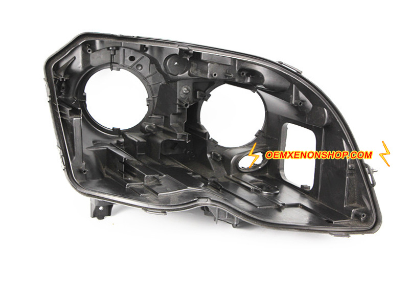 Mercedes-Benz S-Class W222 LED Headlight Black Back Plastic Body Housing Replacement