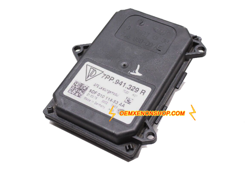 2015-2017 Porsche Cayenne 958 Adaptive Xenon HeadLight AFS Leistungsmodul Control Unit Module 7PP.941.329 R 5DF 010 114-53