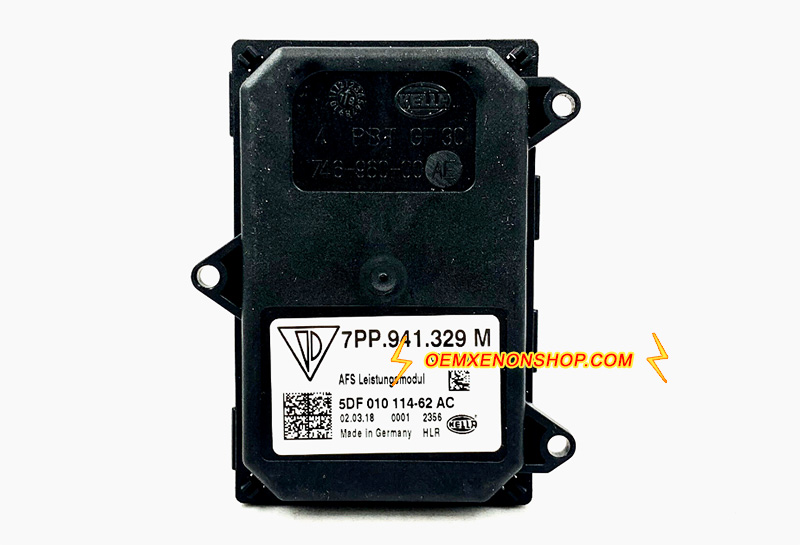2015-2018 Porsche Macan 95B PDLS Bi-Xenon HID HeadLight AFS Leistungsmodul Control Unit Module 7PP941329M 5DF 010 114-62 AC