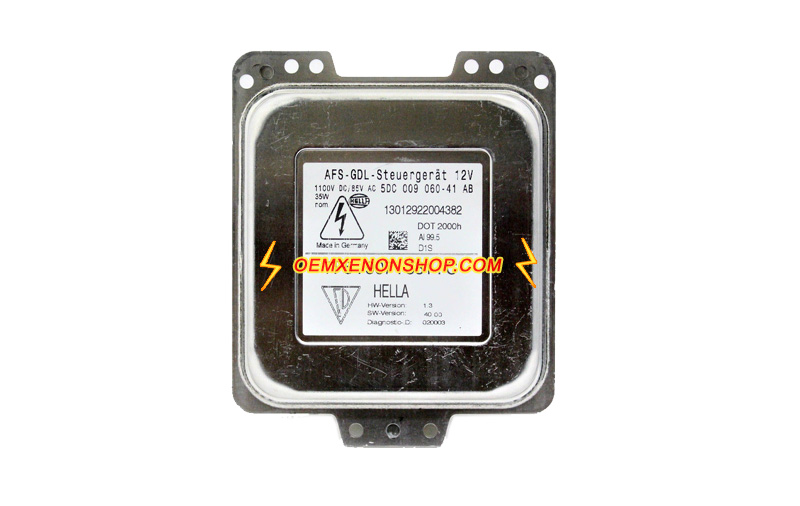 Hella 5DC 009 060-40 AJ HID Xenon Headlight D1S Ballast 7P5.907.381.B Control Unit Module