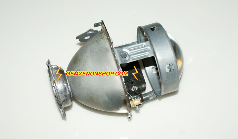 2004-2011 Mercedes-Benz CLS Class W219 C219 CLS320 CLS350 CLS500 CLS550 CLS55 CLS63 AMG LHD RHD Headlight Original OEM HID Bi-Xenon D2S Projector Lens Reflector Bowls PNP Plug And Play Replace
