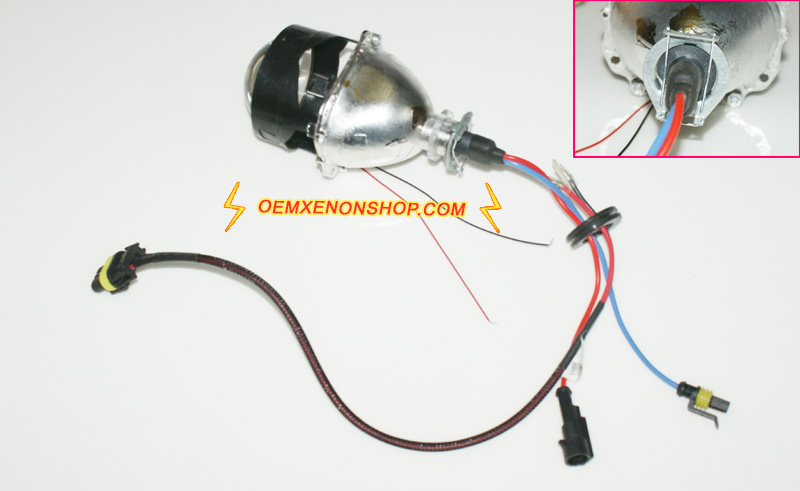 Mini H1 H4 H7 Bi-Xenon HID Projector