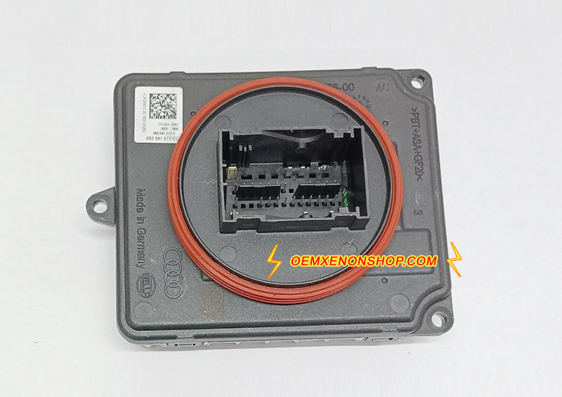 2019-2023 Audi A1 Original LED HeadLight Control Unit Ballast Ecu Computer Module 4K0941572C, 4K0 941 572 C 07082320H, 07082325H