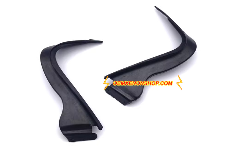 2008-2012 Audi A4 B8 Headlight Lens Profile Gasket Closure Seal Rubber Weatherstrip 