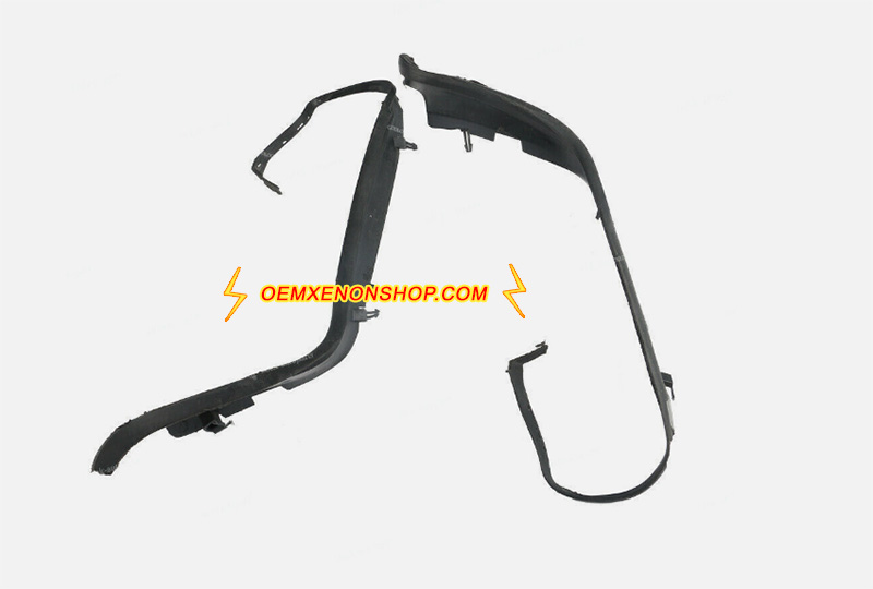 Audi A6 C5 S6 RS6 Headlight Lens Profile Gasket Closure Seal Rubber Weatherstrip Lamp Trim 4B0941191A,4B0941192A