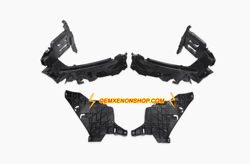 2013-2018 Audi Q5 SQ5 Headlight Mounting Support Plate Bracket 8R0805607A , 8R0805608A 8R0941454A, AU2509107 , 8R0941453A, AU2508107