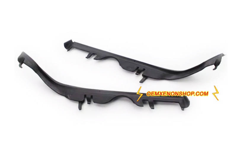 1999-2003 BMW 5Series E39 520 525 528 530 Headlight Lens Profile Gasket Closure Seal Rubber Weatherstrip Lamp Trim