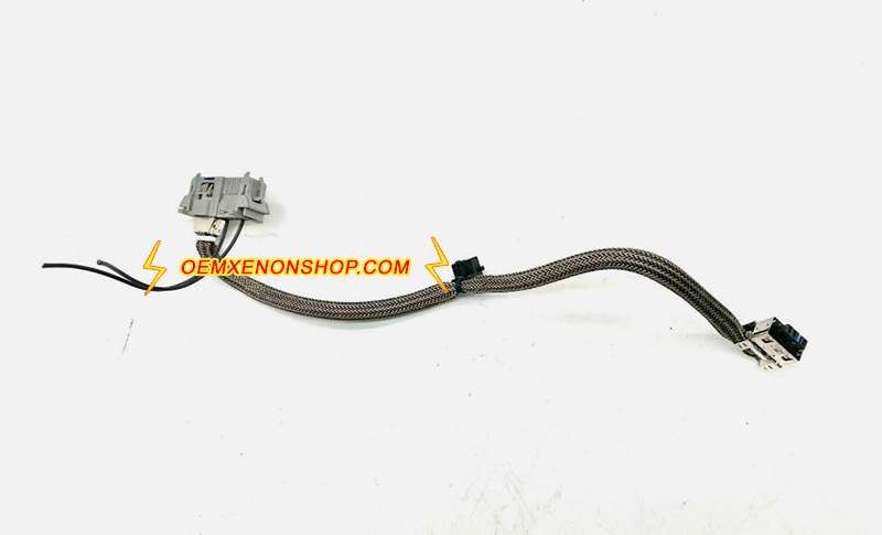 2013-2017 Buick Enclave Bi-Xenon Headlight Valeo 7G HID Ballast Control Unit To D3S Bulb Igniter Harness Cable Wires 89089352
