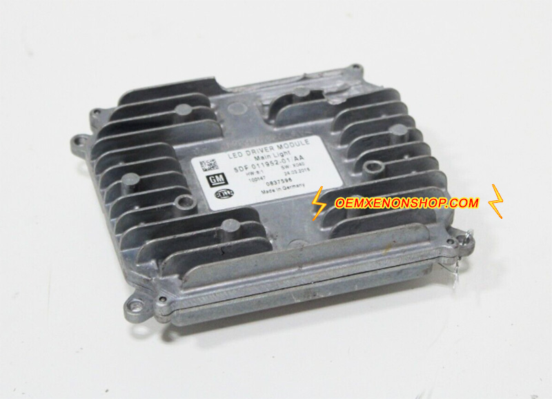 2016-2023 Cadillac CT6 Full LED Headlight Ballast Control Unit LED Driver Module Main Light 5DF011952-10AB , 