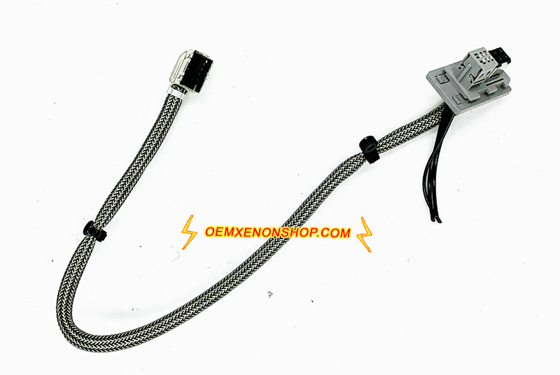 2017-2020 Chrysler Pacifica Headlight Xenon HID Ballast Control Unit To D3S Bulb Harness Cable Wires 130732931915, 2229003300