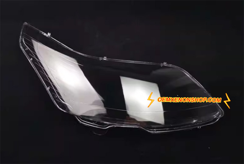 2008-2010 Citroen C4 Headlight Lens Cover Foggy Yellow Plastic Lenses Glasses 89009412, 89900038 , 9646894480 , 89900044 , 9646894280