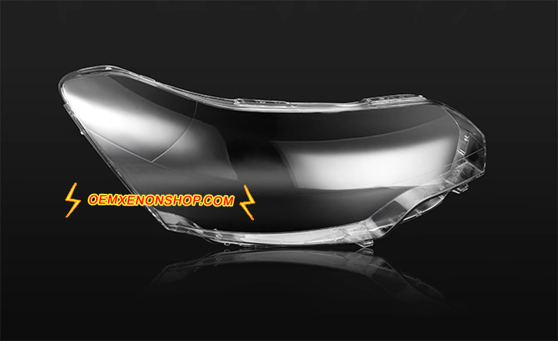 2008-2019 Citroen C5 Headlight Lens Cover Foggy Yellow Plastic Lenses Glasses 9684845080, 89902489, 89901891 , 89204671 , 9684845180 , 89902487 , 9672694280 , 9672694380 