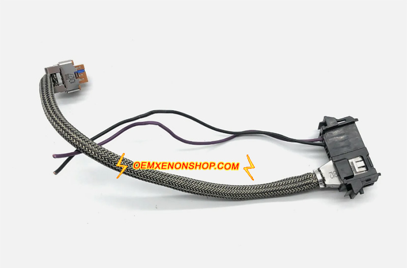 Citroen DS4 Xenon Headlight Ballast Wiring 12V Input Harness Wire Plug Connector Cable Harness