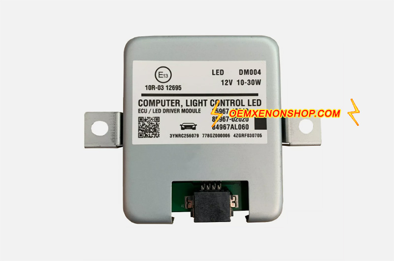 2014-2025 Daihatsu Copen Mk2 LA400 Original LED Headlight Low Beam Ballast Control Unit Computer Driver Module 81107B2090 , 85967-12010 , 35500-70161 , Koito DM004 , DBA-LA400K