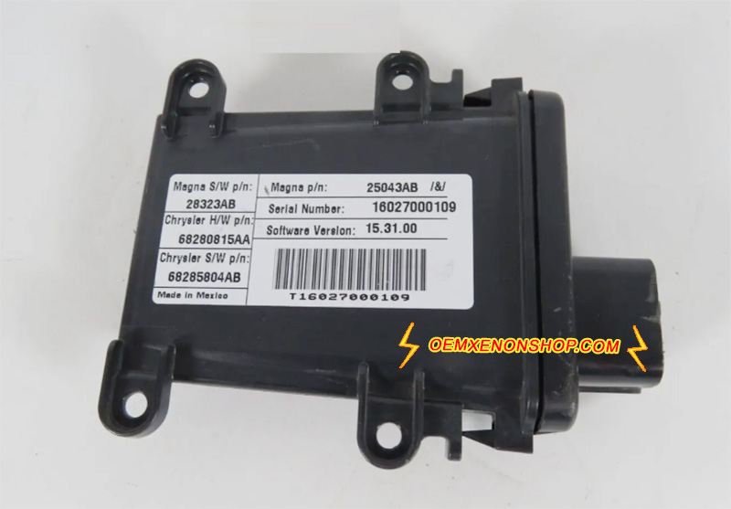 2014-2020 Dodge Durango Xenon Headlight AFS Cornering Leveling Module Ballast 25043AB 16027000109 283231AB 68280815AA 68285804AB