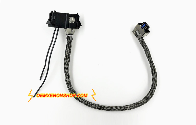 Ferrari 612 Scaglietti V12 Headlight Xenon HID Ballast Control Unit To D1S Bulb Harness Cable Wires Connector