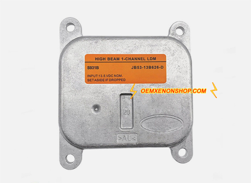 2016-2019 Ford Explorer LED Headlight High Beam Ballast Control Unit Driver Ecu Computer Module FB53-13B626-B High Series ECE 2-Channel LDM S931B 