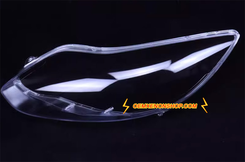 2012-2014 Ford Focus Mk2 LHD RHD Headlight Lens Cover Foggy Yellow Plastic Lenses Glasses BM51-13W029-E , BM51-13W029-F , CM58-13D154-AF, BM51-13W030-E , CM58-13D155-AG , CM5813D154AH , BM51-13W030-F , CM58-13D155-AH