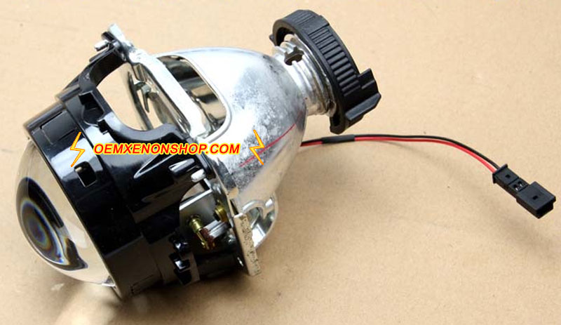 2012-2014 Ford Focus Mk3 Headlight Original OEM HID Bi-Xenon D8S Projector Reflector Bowls PNP Plug And Play Replace