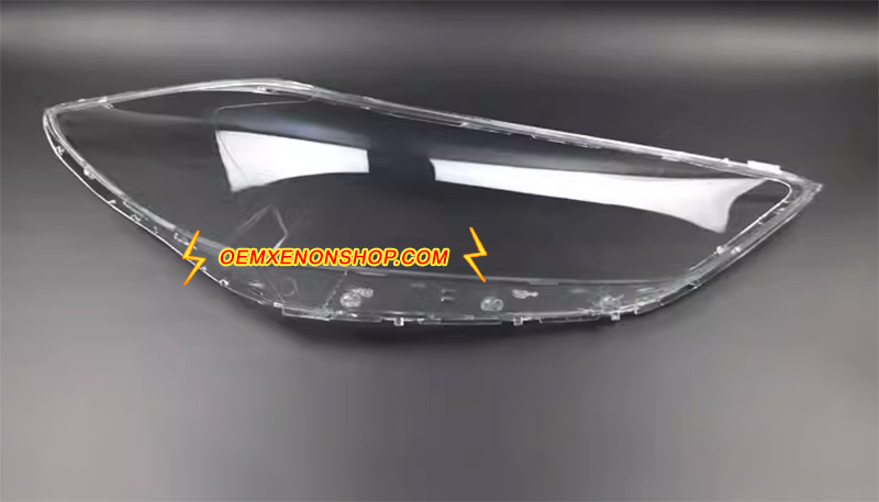2015-2017 Hyundai Elantra Avante AD Replacement Headlight Lens Cover Plastic Lenses Glasse 92102-F24