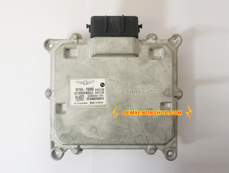 2021-2024 Hyundai Genesis GV80 Original LED Projector Headlight Control Unit Ballast Driver Module Box 92101-T6000 , 92183-T6000 , 92184-T6000 , 92183-AR000