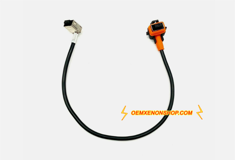 2015-2020 Hyundai Genesis Sedan Headlight Xenon HID Ballast Control Unit To D1S Bulb Igniter Harness Cable Wires Cord Plug Hook Up Connector SHL-B-3-A-020