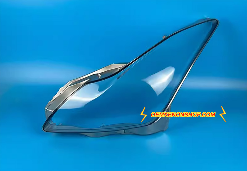 2007-2015 Infiniti G25 G35 G37 Q60 Coupe Headlight Assembly Lens Cover Plastic Lenses Glasses Replacement 26010-JL02B , 26060-JL02B , 26060-JL032B ,26075-JL03B , ICHIKOH 1830 , Ichikoh 1804