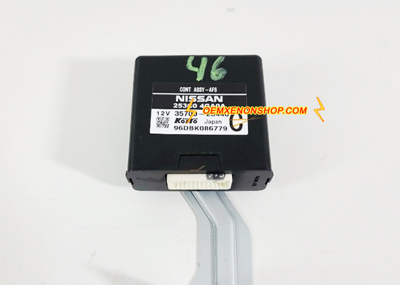 2014-2022 Infiniti Q50 Q60 Y51 Full LED Adaptive AFS Headlight Cornering Module Ballast Ecu Box 253c04ga0a, 3570023440 , 253c0-4ga0a, 35700-23440