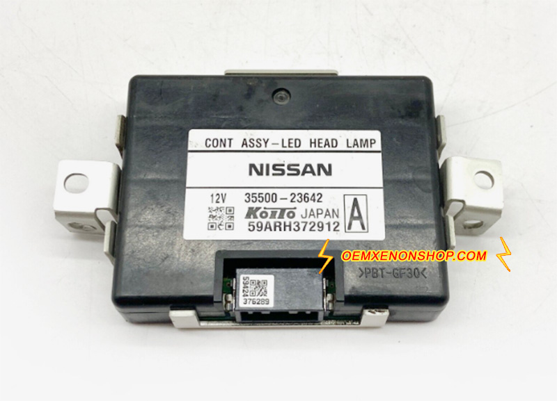 2015-2021 Infiniti Q70 Q70L Y51 LED Projector Headlight Ballast Inverter Control Unit Driver Module 35500-23642 , SHL-B-2-C-001, 3550023642 , Koito Cont Assy