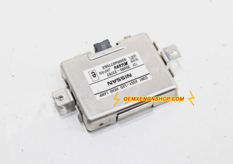 2018-2023 Infiniti QX80 Z62 Full LED Headlight Ballast Inverter Control Unit Driver Module 35500-23767 , 7ypra013056 , 26060-6GW1B , 26060-6GW1A 