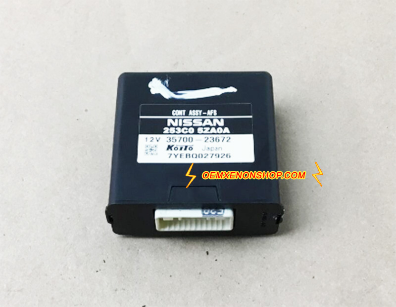 2018-2023 Infiniti QX80 Z62 Full LED Automatic Headlight Cornering Module AFS Ballast Ecu Box 253C0-5ZA0A , 35700-23672