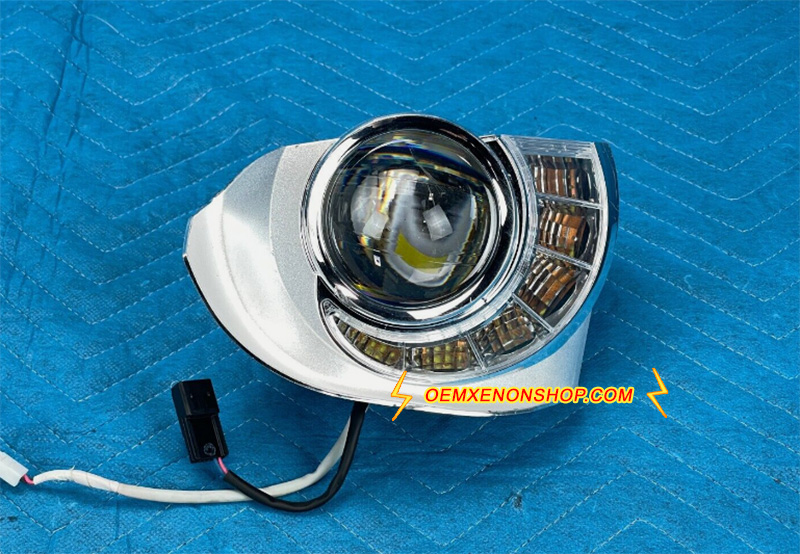 2015-2017 Infiniti QX80 Z62 JDM LHD RHD Adaptive LED Headlight Original OEM HID Signal Beam LED Projector Lens Reflector Bowls PNP Plug And Play Replace