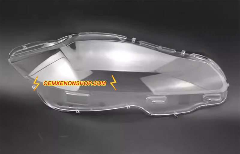 2009-2019 Jaguar XJ XJ351 XJL XJR Xenon LED Headlight Lens Cover Foggy Yellow Plastic Lenses Glasses Replacement