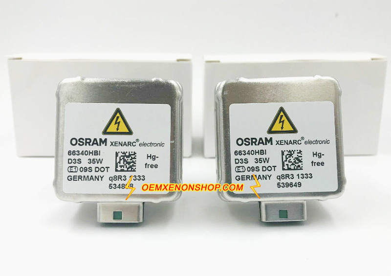 2009-2019 Jaguar XJ XJ351 XJL XJR Genuine Xenon Headlamp Factory HID Bulb D3S Osram Globes 66340 CB1915269