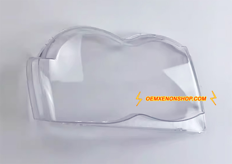 2005-2010 Jeep Grand Cherokee WK Headlight Lens Cover Foggy Yellow Plastic Lenses Glasses Replacement 55079003AD , 55157485AG , CS290-B001L , 55079008AG , 55157485AF , 55157484AF , 55157484AH , 55157484AD, 55157484AE, 55157484AF, 55157484AG