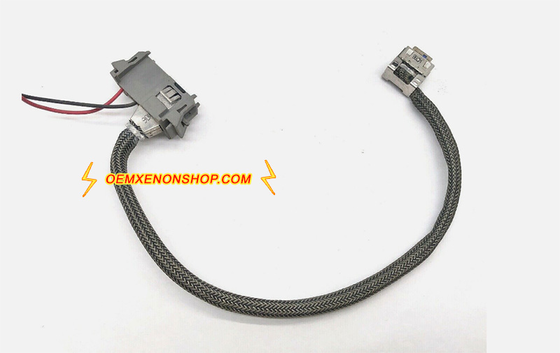 2010-2013 Land Rover LR4 Discovery 4 Bi-Xenon Headlight HID Ballast Control Unit To D3S Bulb Igniter Harness Cable Wires