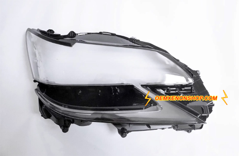 2016-2020 Lexus GS200T GS300 GS350 GS450H L10 OEM Full LED Projector Headlight Lens Cover Plastic Lenses Glasses Replacement Repair 81145-30J30 , 81185-30F90, 81185-30J30 , 8113030L50 , 81145-30L21 , 81140-33A50