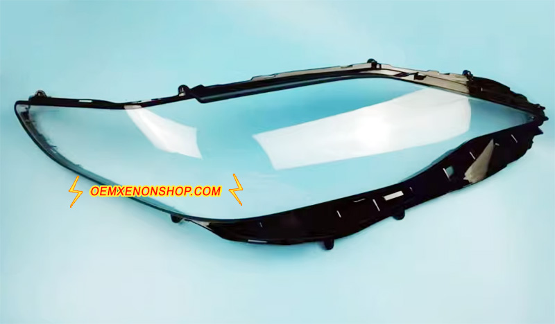 2020-2025 Lexus LM350 LM300H AH10 Original OEM Single LED Projector Headlight Lens Cover Plastic Lenses Glasses Replacement