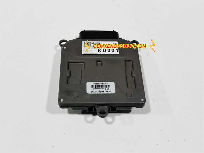 2018-2020 Lexus LS500 XF50 Original Full LED Headlight Ballast Control Unit Computer Module 89908-50010 , 143800-0191 , RD001 , 89907-50010 , 143700-0193 , LD001 , 89908-50020 , 143800-0201 , RD002